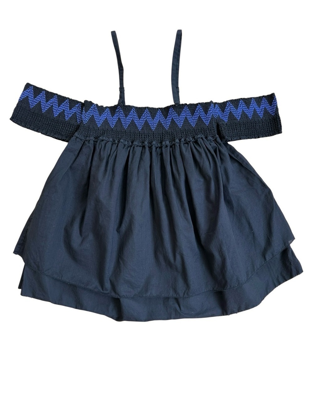 Rebecca Minkoff Pia Black Off the Shoulder Top